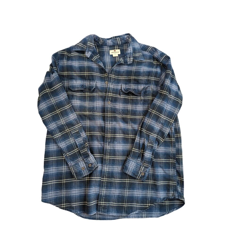 Woolrich 100% Cotton Large Button Down Flannel - Preowned